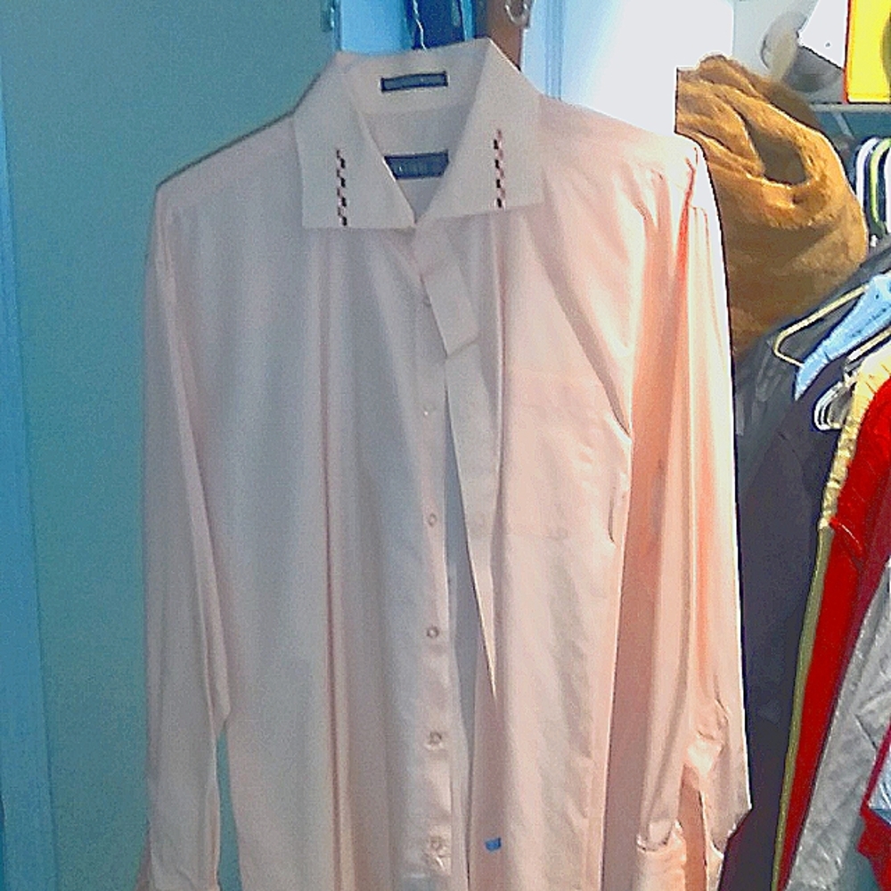 MONTIQUE Dreamsicle Orange Men's Shirt